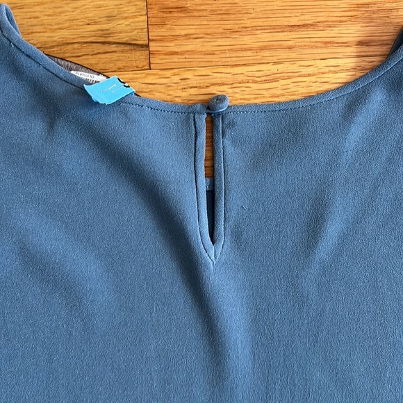 BCBG Nalia Light Blue Blouse - Picture 10 of 11